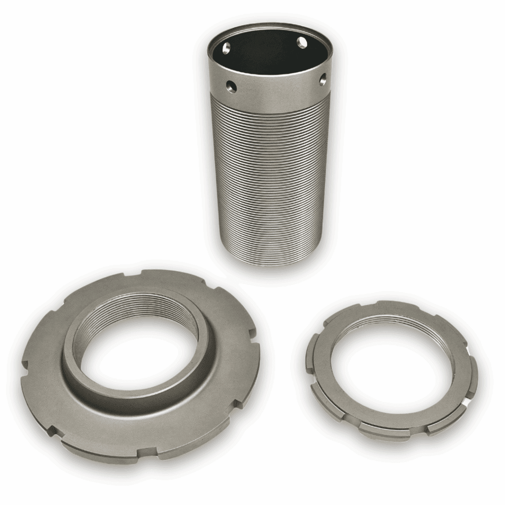 Ferrari shock spring perch sleeve hard anodized upgrade for ride height adjustment Hollywood Mechanic