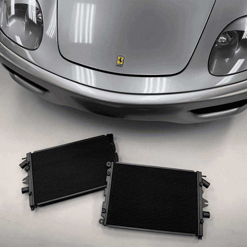 Ferrari 360 Aluminum Radiator High Performance CSF Upgrade Hollywood Mechanic Los Angeles
