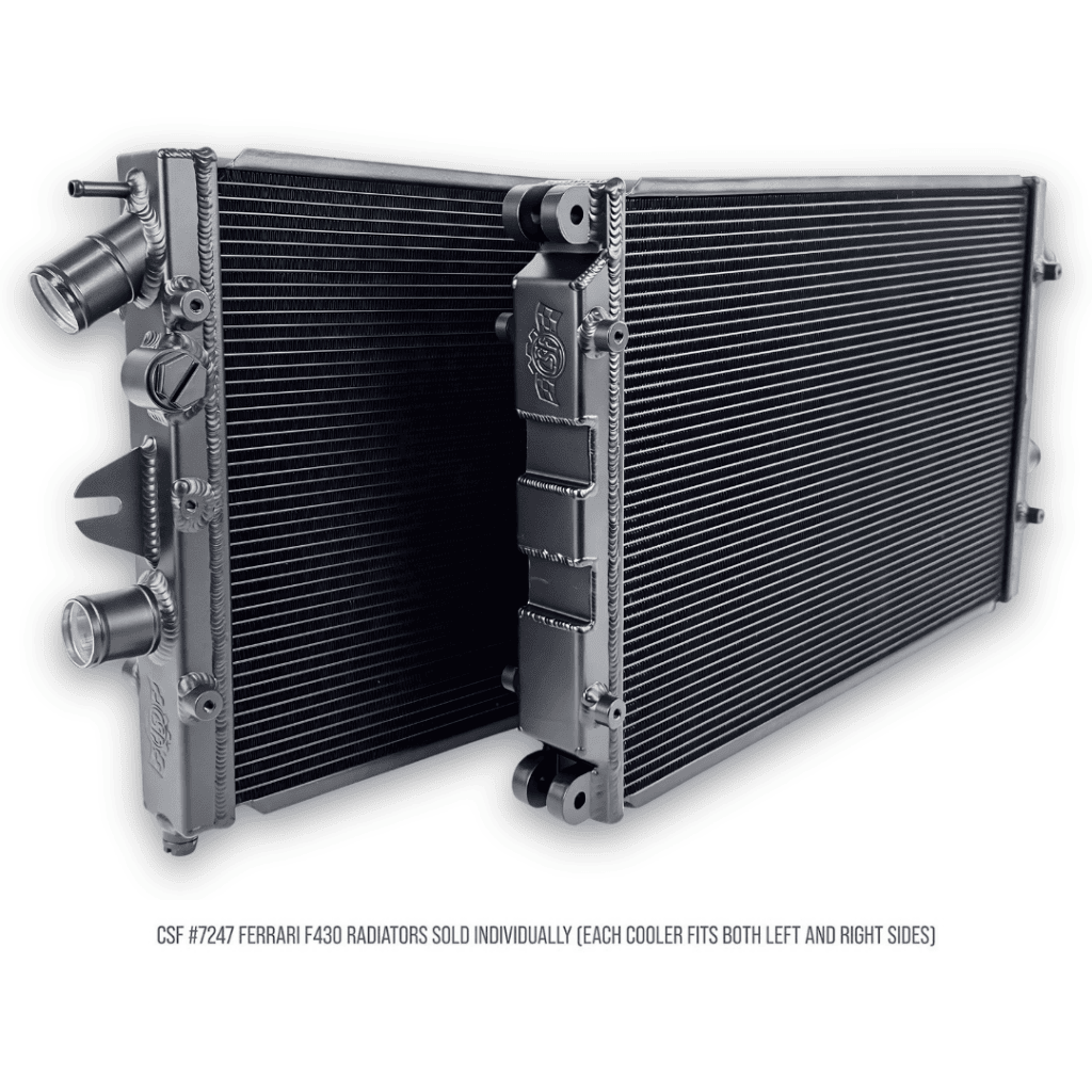 Ferrari F430 Aluminum Radiator High Performance CSF Upgrade Hollywood Mechanic