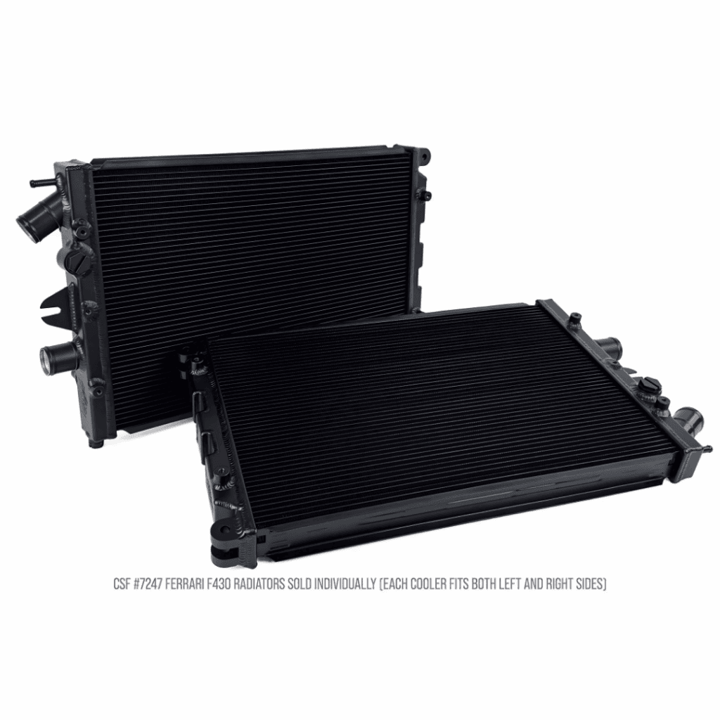 Ferrari F430 Aluminum Radiator High Performance CSF Upgrade Hollywood Mechanic